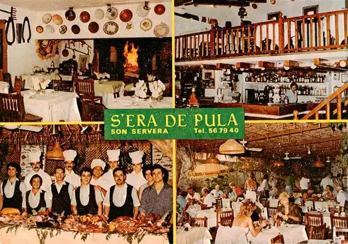 AK / Ansichtskarte 73957160 Son_Servera Restaurante SEra de Pula Gastraeume