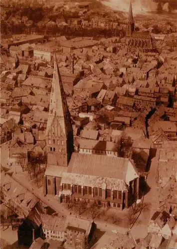 AK / Ansichtskarte  Lueneburg St Johanniskirche Fliegeraufnahme