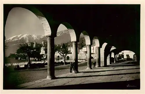 AK / Ansichtskarte  Ascona_Lago_Maggiore_TI Arkaden
