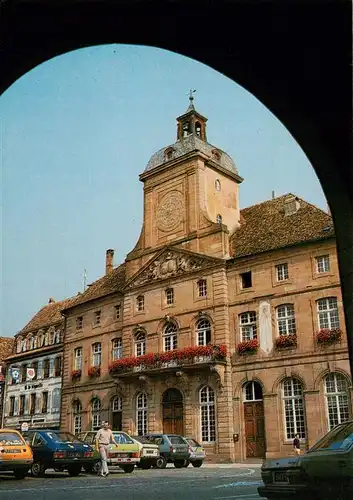 AK / Ansichtskarte  Wissembourg_Weissenburg_Alsace_67_Bas-Rhin Hôtel de Ville Rathaus
