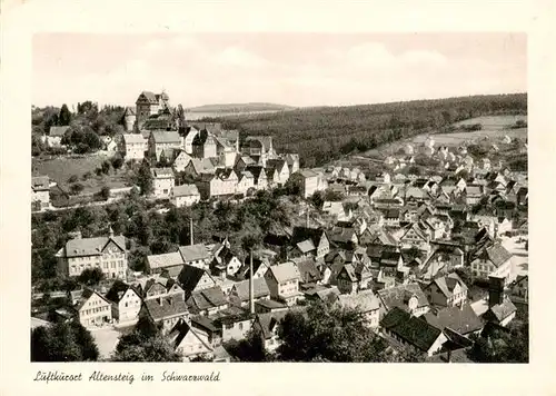 AK / Ansichtskarte  Altensteig_Schwarzwald Stadtpanorama