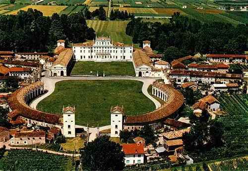 AK / Ansichtskarte  Passariano_Udine_IT Villa Conti Manin veduta aerea