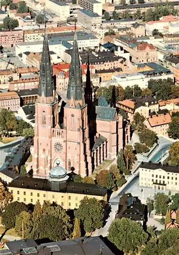 AK / Ansichtskarte  Uppsala_Upsala_Sweden Domkyrkan Domkirche