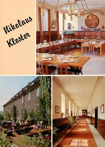 AK / Ansichtskarte 73957281 Juechen Nikolaus Kloster Speisesaal Studienheim Jugendbildungsstaette der Oblaten