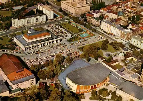 AK / Ansichtskarte  KARLSRUHE_Baden Festhallenplatz