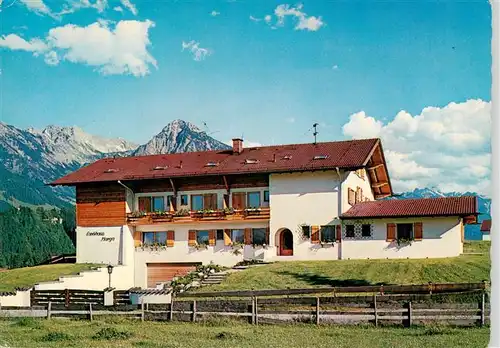 AK / Ansichtskarte  Fischen_Allgaeu Landhaus Marga Gaestehaus