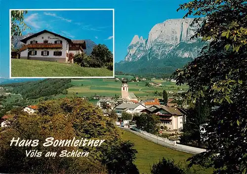 AK / Ansichtskarte  Voels_Schlern_Suedtirol_IT Haus Sonnleitner Panorama