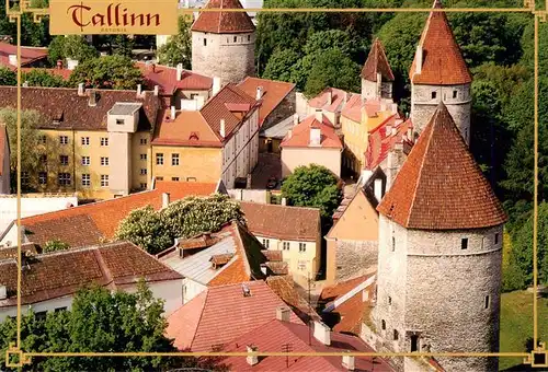 AK / Ansichtskarte 73957359 Tallinn_Reval_Estonia Schloss Fliegeraufnahme