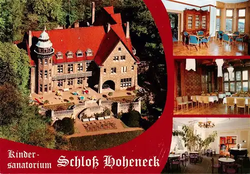 AK / Ansichtskarte  Bad_Frankenhausen Kindersanatorium Schloss Hoheneck Veranstaltungsraeume