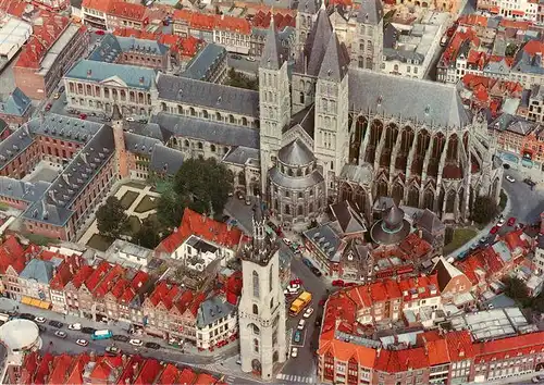 AK / Ansichtskarte  Tournai_Belgie Vue aerienne