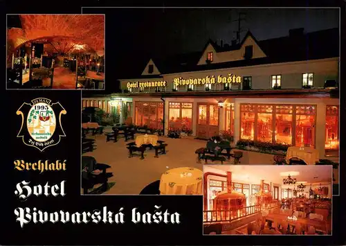 AK / Ansichtskarte  Vrchlabi_Hohenelbe_CZ Hotel restaurace Pivovarska basta