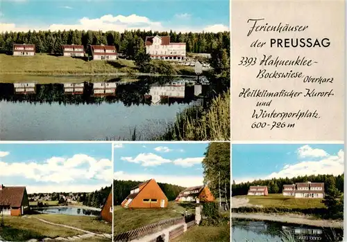 AK / Ansichtskarte 73957434 Hahnenklee-Bockswiese_Harz Ferienhaeuser der Preussag 