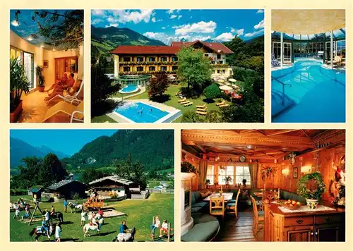 AK / Ansichtskarte  St_Johann__Pongau_AT Hotel Lerch Sauna park Hallenbad Reiterhof Gastraum