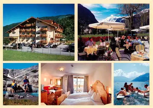 AK / Ansichtskarte 73957461 Zell_See_AT Hotel Kaprunerhof Terrasse Zimmer Badespass