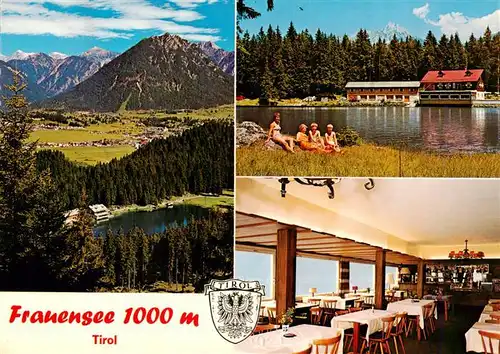 AK / Ansichtskarte  Reutte_Tirol_AT Frauensee Berggasthof Pension Panorama Speisesaal