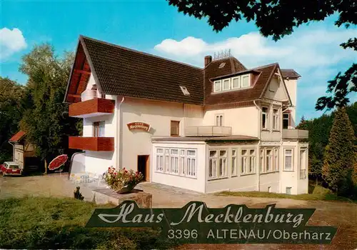 AK / Ansichtskarte 73957499 Altenau_Harz Haus Mecklenburg