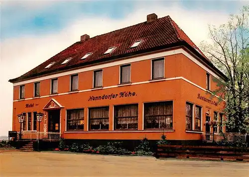 AK / Ansichtskarte  Bad_Nenndorf Hotel Nenndorfer Hoehe Cafe Restaurant