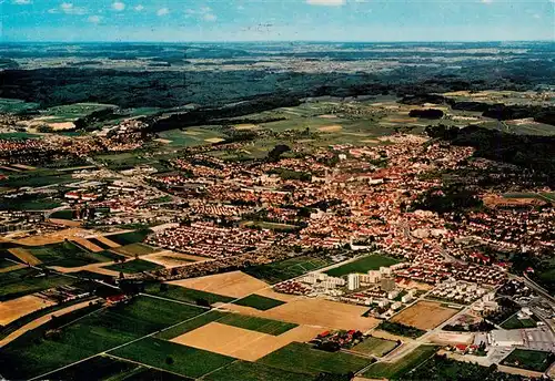 AK / Ansichtskarte  Weingarten__Wuerttemberg Fliegeraufnahme