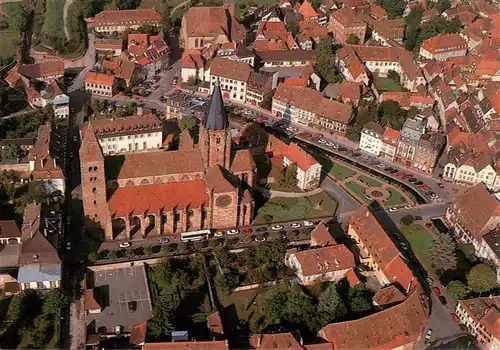 AK / Ansichtskarte  Wissembourg_Weissenburg_Alsace_67_Bas-Rhin Vue aerienne