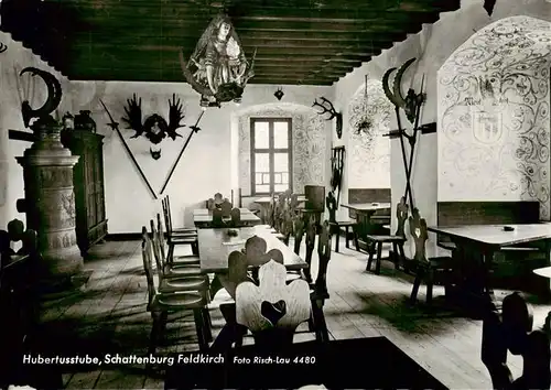 AK / Ansichtskarte  Feldkirch__Vorarlberg_AT Schattenburg Hubertusstube