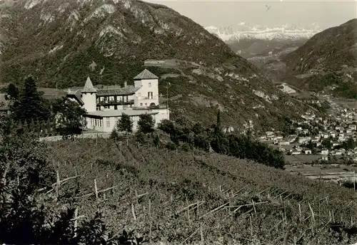 AK / Ansichtskarte 73957648 Gries_Bozen_Bolzano_Suedtirol_IT Hotel Reichrieglerhof Blick ins Tal Alpenpanorama