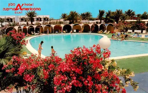 AK / Ansichtskarte  Eilat_Eilath_Israel Hotel Americana Swimming Pool