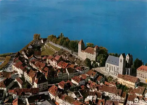 AK / Ansichtskarte  Rapperswil_-Jona_Rapperswyl_Zuerichsee_SG Fliegeraufnahme