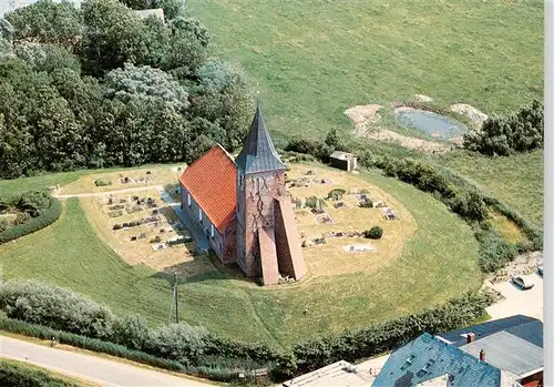 AK / Ansichtskarte  Westerhever St. Stephanus Kirche