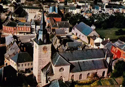 AK / Ansichtskarte  Couvin_Belgie Vue aérienne sur l'église