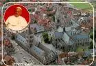 AK / Ansichtskarte 73957747 Ieper_Ypres_Ypern Visite du Pape 1985 Eglise vue aérienne