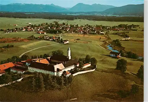 AK / Ansichtskarte 73957871 Sachsenkam Kloster Reutberg Fliegeraufnahme