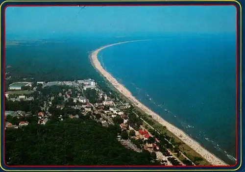 AK / Ansichtskarte  Zinnowitz_Ostseebad Fliegeraufnahme