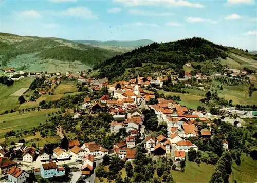 AK / Ansichtskarte  Schoenberg_Bayerischer_Wald Fliegeraufnahme