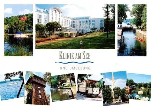 AK / Ansichtskarte 73957936 Ruedersdorf_Berlin_Mark Klinik am See mit Umgebung