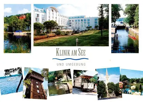 AK / Ansichtskarte  Ruedersdorf_Berlin_Mark Klinik am See mit Umgebung