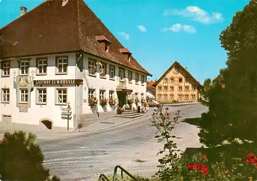 AK / Ansichtskarte  Altusried_Bayern Gasthof zum Roessle Dorfstrasse