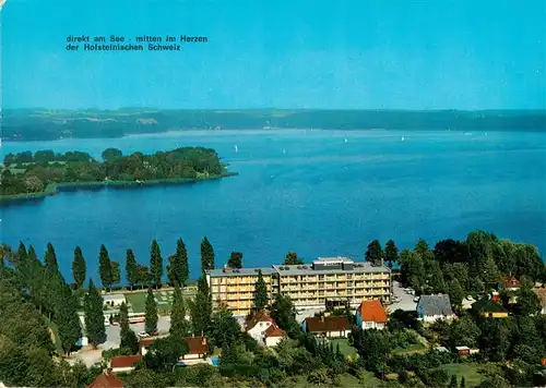 AK / Ansichtskarte  Malente-Gremsmuehlen Hotel am Kellersee Fliegeraufnahme