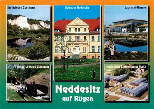 AK / Ansichtskarte 73957984 Neddesitz Kreidebruch Gutshaus Jasmund Therme Kreide Lehrpfad Hotelanlage Steigenberger MAXX Resort