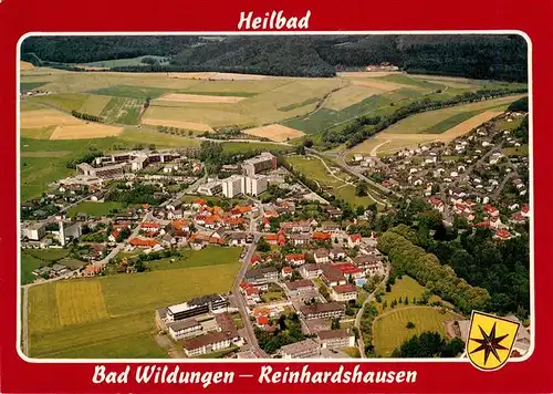 AK / Ansichtskarte  Reinhardshausen_Bad_Wildungen Fliegeraufnahme