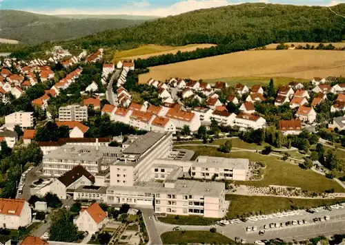 AK / Ansichtskarte  Northeim_Niedersachsen Kreiskrankenhaus Fliegeraufnahme