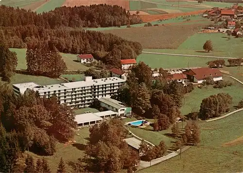 AK / Ansichtskarte  Kellberg_Thyrnau_Passau Kurhaus Dr Schedel Fliegeraufnahme