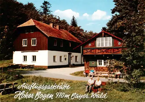 AK / Ansichtskarte  Rimbach_Bayrischer_Wald Ausflugsgaststaette Hoher Bogen