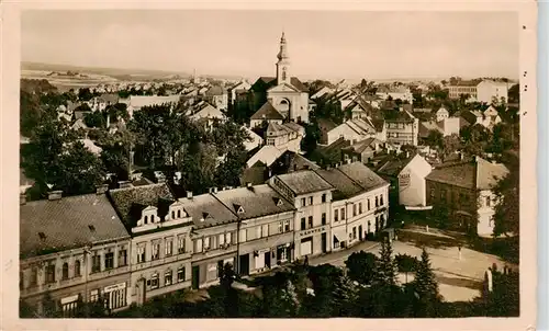 AK / Ansichtskarte 73958090 Boehmisch-Truebau_Ceska-Trebova_CZ Ortsansicht mit Kirche