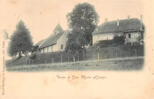 AK / Ansichtskarte  Montet_Cudrefin_VD Temple de Cure