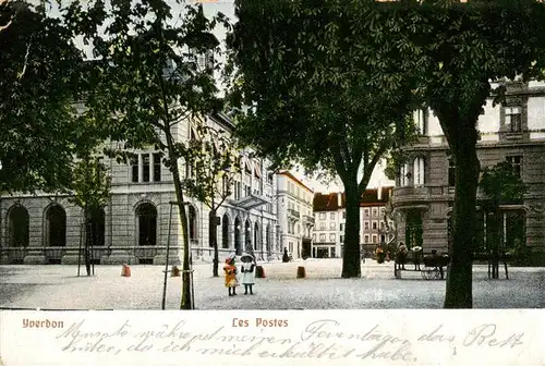 AK / Ansichtskarte  Yverdon-les-Bains_VD Les Postes