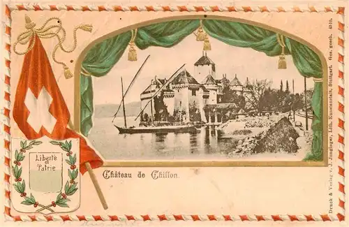 AK / Ansichtskarte  CHILLON_Chateau_de_Montreux_VD Château au Lac Léman