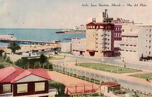 AK / Ansichtskarte  Mar_del_Plata_Argentina Avenida Juan Bautista Alberdi