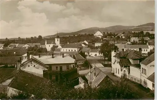 AK / Ansichtskarte 73958193 Jaromerice_u_Jevicka_Svitavy_CZ Teilansicht mit Kirche