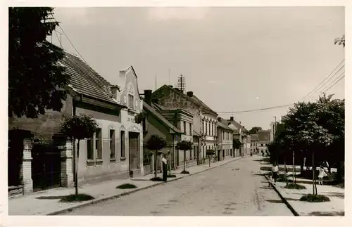 AK / Ansichtskarte  Letovisko_Borohradek_Hradec_Kralove_Koeniggraetz_CZ Ortszentrum Hauptstrasse