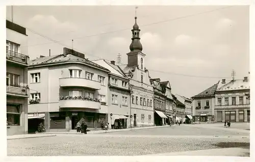 AK / Ansichtskarte  Rychnov_nad_Kneznou_Reichenau_Nemocnice_CZ Stadtzentrum Platz